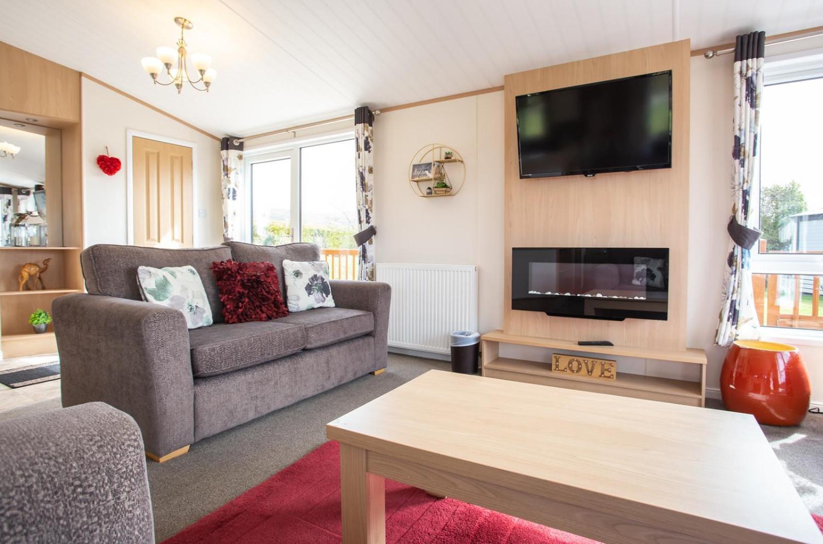 Barmouth Bay Holiday Park Llanddwywe 객실 사진
